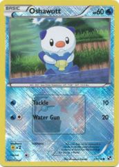 Oshawott 27/114 Crosshatch Holo Promo - 2011 Pokemon League